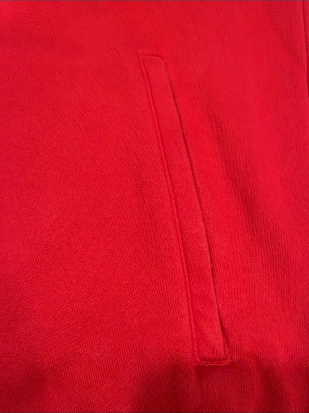 adidas FC Bayern Munchen Red Blue Bomber Track Jacket Three Stripes Men Size XL
